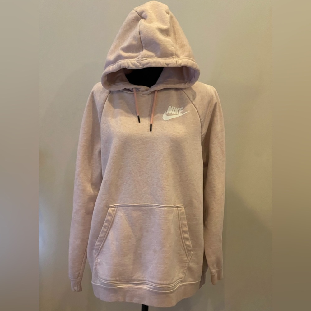 Nike Women's Light Pink Pullover Hoodie